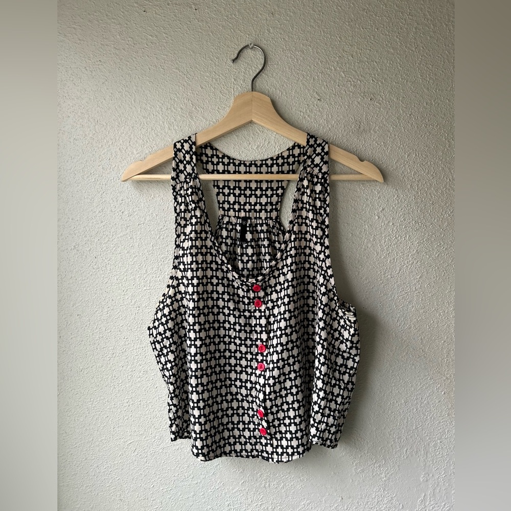 Love Culture black and white tank Size M